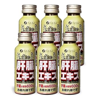 Amazon.co.jp: ファイン 金のしじみウコン肝臓エキスドリンク 6